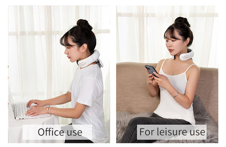 Six-Head Cervical Spine Massager โ Neck Physiotherapy & Hot Compress Device