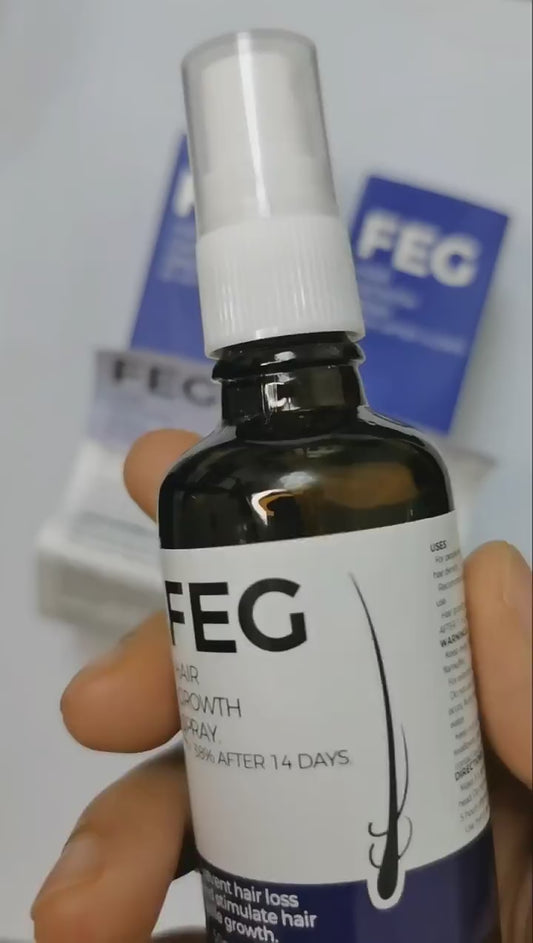 FEG Hair Growth Spray - Nourishing Liquid Spray promotion hair growth oil 50ml