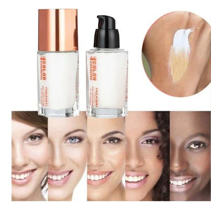 Warm Skin Tone Liquid Foundation (White)